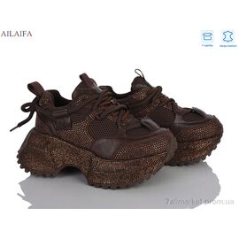 Фотография Кроссовки женские модные Весна/осень AL3 (8 пар р.36-41) "Ailaifa" недорого оптом от прямого поставщика