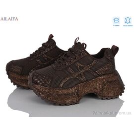 Фотография Кроссовки женские модные Весна/осень AL7 (8 пар р.36-41) "Ailaifa" недорого оптом от прямого поставщика