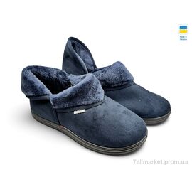 Фотография Тапки женские для дома зима Т04 синій (8 пар р.37-41) "Rai shoes" недорого оптом от прямого поставщика