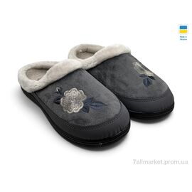 Фотография Тапки женские для дома Весна/осень Т01 сірий (8 пар р.37-41) "Rai shoes" недорого оптом от прямого поставщика