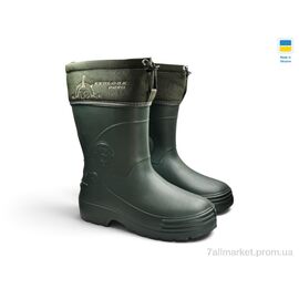 Чоботи з піни чоловічі Зима М250 хакі (5 пар р.41-46) "Rai shoes" недорого оптом від прямого постачальника