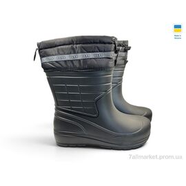Чоботи з піни чоловічі Зима М245 чорний (8 пар р.41-46) "Rai shoes" недорого оптом від прямого постачальника