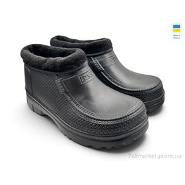 Фотография Галоши мужские зима М16 чорний (8 пар р.41-46) "Rai shoes" недорого оптом от прямого поставщика