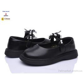 Фотография Туфли детские удобные Весна/осень ABC263005 black (7 пар р.31-37) "Clibee-Doremi" недорого оптом от прямого поставщика