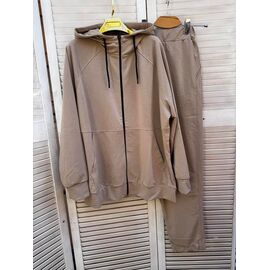 Фотография Костюм спортивный женский тёплый 12 beige-old-3 р.52-66 "VICTORY" недорого оптом от прямого поставщика