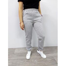 Фотография Штаны спортивные женские тёплые 8023 grey р.S-XL "VICTORY" недорого оптом от прямого поставщика