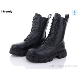 Фотография Ботинки женские стильные зима B3103 (6 пар р.36-41) "Trendy" недорого оптом от прямого поставщика