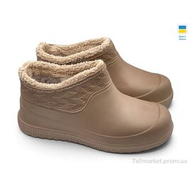 Фотография Галоши женские зима М970 мокко (8 пар р.37-41) "Rai shoes" недорого оптом от прямого поставщика