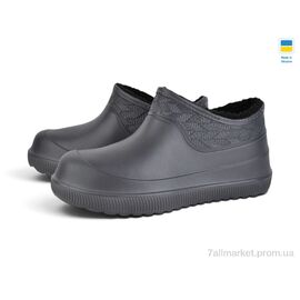 Фотография Галоши мужские зима М9701 графіт (8 пар р.41-45) "Rai shoes" недорого оптом от прямого поставщика