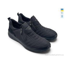 Черевики чоловічі стильні Зима 5301 чорний (6 пар р.41-45) "Rai shoes" недорого оптом від прямого постачальника