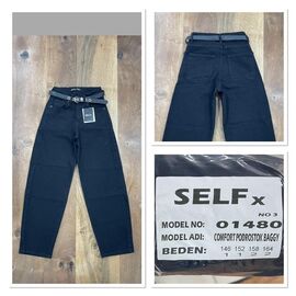 Фотография Джинсы детские на девочку 1480-3 black р.146-164 "Ruxa" недорого оптом от прямого поставщика
