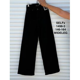 Фотография Джинсы детские на девочку 1498-3 black р.146-164 "Ruxa" недорого оптом от прямого поставщика