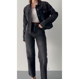 Куртка жіноча демісезонна DK49-7408 black р.S-XL "Ruxa" недорого оптом від прямого постачальника