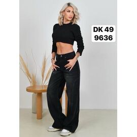 Джинси жіночі DK49-9636 d.grey р.36-40 "Ruxa" недорого оптом від прямого постачальника