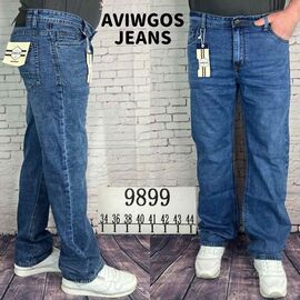 Джинси чоловічі 9899 blue р.34-44 "Ruxa" недорого оптом від прямого постачальника