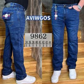 Джинси чоловічі 9862 blue р.34-44 "Ruxa" недорого оптом від прямого постачальника