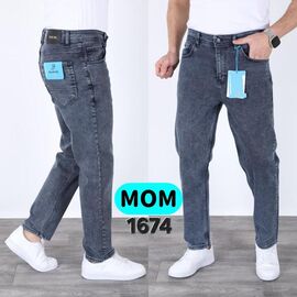 Фотография Джинсы мужские 1674 grey р.29-36 "Ruxa" недорого оптом от прямого поставщика
