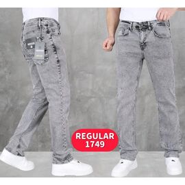 Фотография Джинсы мужские 1749 l.grey р.30-36 "Ruxa" недорого оптом от прямого поставщика