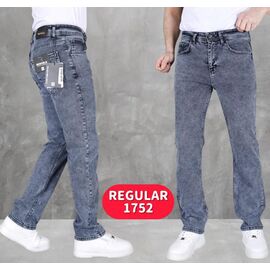 Фотография Джинсы мужские 1752 grey р.30-36 "Ruxa" недорого оптом от прямого поставщика