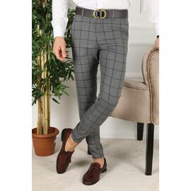 Чоловічі брюки SKINNY1 d.grey р.27-33 "Ruxa" недорого оптом від прямого постачальника