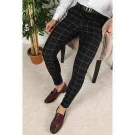 Чоловічі брюки SKINNY1 black р.27-33 "Ruxa" недорого оптом від прямого постачальника