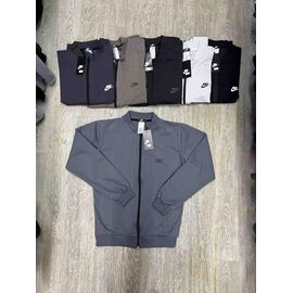 Кофта спортивна чоловіча 322 d.grey-black р.S-2XL "Verton" недорого оптом від прямого постачальника
