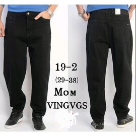 Джинси чоловічі 19-2 black р.29-38 "Vingvgs" недорого оптом від прямого постачальника