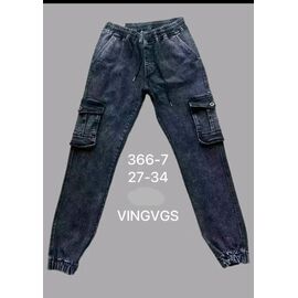 Джоггери підліткові 366-7 blue р.27-34 "Vingvgs" недорого оптом від прямого постачальника