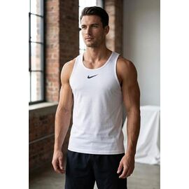 Фотография Майка мужская 8169 white р.3XL-7XL "ROLADA" недорого оптом от прямого поставщика
