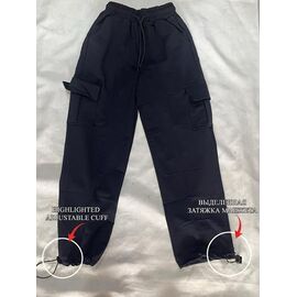 Фотография Штаны детские спортивные на мальчика ZA3466 navy р.9-12 "Zayka" недорого оптом от прямого поставщика