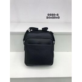 Сумка чоловіча 6620-2 black р.24-20-8 "Candy bags" недорого від прямого постачальника