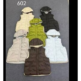 Жилетка жіноча 602 beige р.M-2XL "Yafeier" недорого оптом від прямого постачальника