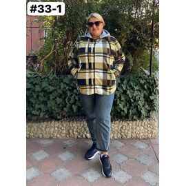 Сорочка тепла жіноча 33-1 yellow р.48-54 "FIESTA" недорого оптом від прямого постачальника