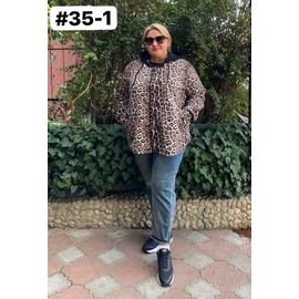 Сорочка тепла жіноча 35-1 beige р.54-60 "FIESTA" недорого оптом від прямого постачальника