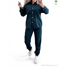 Жіночий костюм Весна/осінь 127 морська хвиля (4 шт. р.сітка42-56) "Alisa Brand" недорого оптом від прямого постачальника