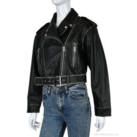 Куртка жіноча Весна/осінь 4503-3510-Y13 black (3 шт. р.сіткаS-L) "Мир" недорого оптом від прямого постачальника
