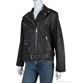 Куртка жіноча Весна/осінь 4503-3566-W7 black (3 шт. р.сіткаS-L) "Мир" недорого оптом від прямого постачальника