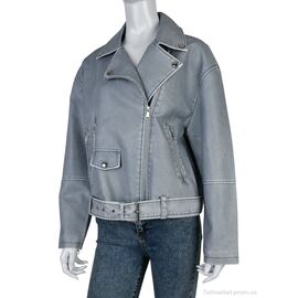 Куртка жіноча Весна/осінь 4503-3517-F13 l.blue (3 шт. р.сіткаS-L) "Мир" недорого оптом від прямого постачальника