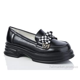 Фотография Туфли детские удобные Весна/осень 11321C (8 пар р.35-39) "Ok Shoes" недорого оптом от прямого поставщика