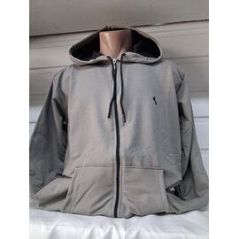 Кофта спортивна чоловіча 2028 grey р.M-3XL "RING" недорого оптом від прямого постачальника
