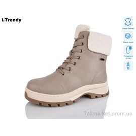 Фотография Ботинки женские стильные зима DH3332-18 (6 пар р.36-41) "Trendy" недорого оптом от прямого поставщика