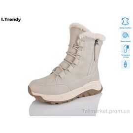 Черевики жіночі стильні Зима DH3700-9 (6 пар р.36-41) "Trendy" недорого оптом від прямого постачальника
