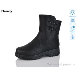 Фотография Ботинки женские стильные зима DH3320-1 (6 пар р.36-41) "Trendy" недорого оптом от прямого поставщика