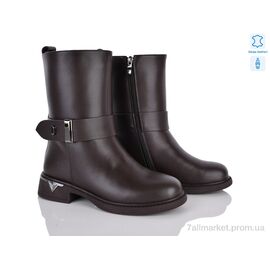 Фотография Ботинки женские стильные зима 711-248 (6 пар р.36-40) "Бабочка-Mengfuna-AESD" недорого оптом от прямого поставщика