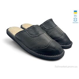 Фотография Тапки мужские домашние зима 002-1 чорно-синій (6 пар р.41-45) "Rai shoes" недорого оптом от прямого поставщика