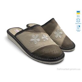 Тапки жіночі для будинку Весна/осінь 003-2 т.бежевий (6 пар р.36-41) "Rai shoes" недорого оптом від прямого постачальника