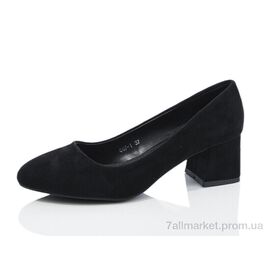 Туфлі жіночі стильні Весна/осінь QQ7-1 (6 пар р.36-41) "Ok Shoes" недорого оптом від прямого постачальника