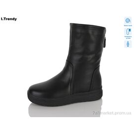 Чоботи жіночі зручні Зима DH3930-1 (6 пар р.36-41) "Trendy" недорого оптом від прямого постачальника