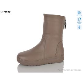 Чоботи жіночі зручні Зима DH3930-3 (6 пар р.36-41) "Trendy" недорого оптом від прямого постачальника