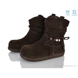 Фотография Ботинки женские стильные зима 6001-6 (6 пар р.37-40) "Jessica" недорого оптом от прямого поставщика